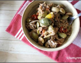 Thon à la puttanesca