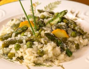 Risotto aux petits légumes