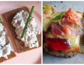 Tartines Gourmandes à la finlandaise et à la bourguignonne