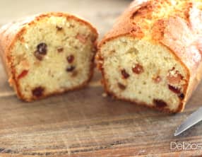 Cake aux fruits confits