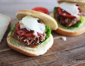 Burger au confit de canard