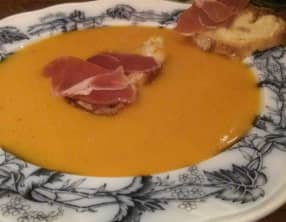 Velouté de potimarron de Gut