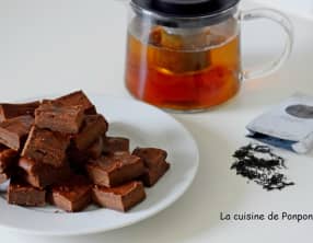 Des fondants au chocolat noir et lait concentré sucré
