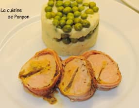 Filet mignon bardé de lard