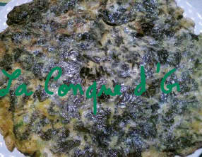 Frittata à la roquette et parmesan