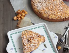 Tarte amandes et myrtilles