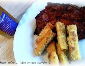 Frites de courgettes