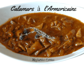 Calamars ou totènes à l'armoricaine