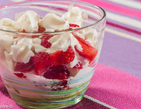 Fraises à la chantilly