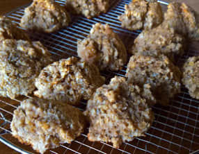 Biscuits avoine, coco, banane