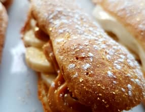 Éclairs banoffee pie