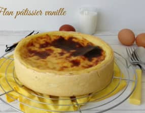 Flan pâtissier à la vanille