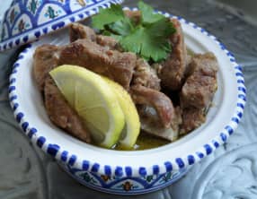 Tagine d'agneau au persil