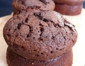 Fondants au chocolat express