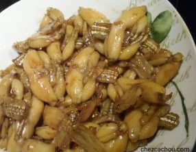 Cuisses de grenouilles caramélisées