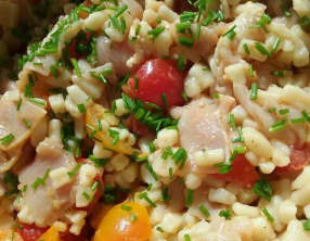 Salade de crozets