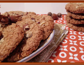 Cookies à la purée de noisettes