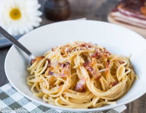 Pâtes à la carbonara