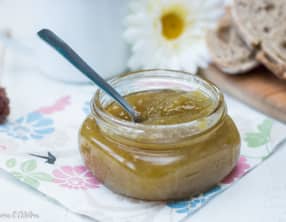 Confiture de rhubarbe maison