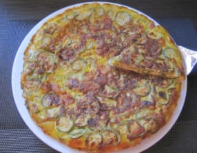 Frittata aux courgettes