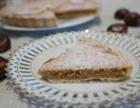 Tarte soufflée aux châtaignes