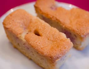 Financiers aux framboises