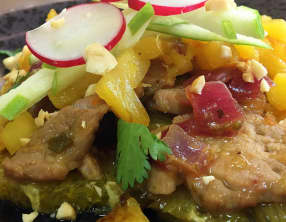 Filet mignon mariné à l’asiatique