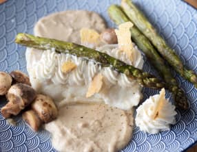 Cabillaud boisé au ratafia