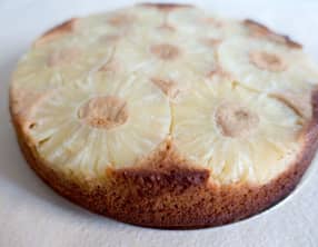 Gâteau ananas chocolat dulcey