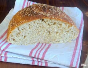 Pain rapide sans pétrissage