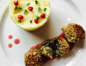 Boulettes d’agneau au cheddar