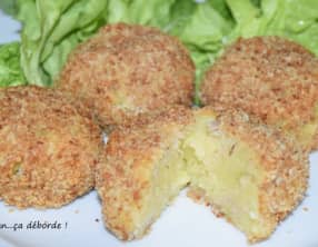 Croquettes de pomme de terre et thon