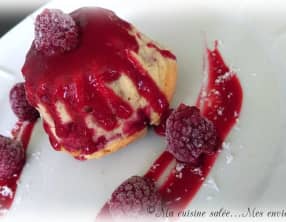 Savarin coco-framboise
