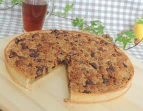 Tarte crumble aux pommes