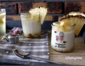 Blanc manger coco à l'ananas