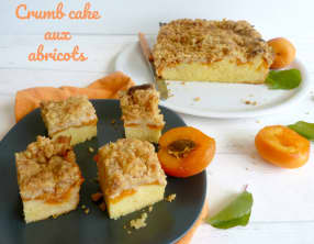 Crumb cake aux abricots