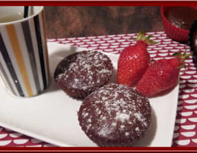 Muffins légers au chocolat