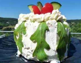 Salad cake en version individuelle et express