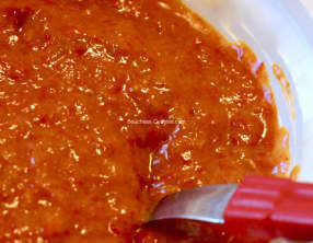 Sauce alcaline de poivrons