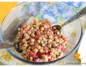 Salade de pois chiche Healthy