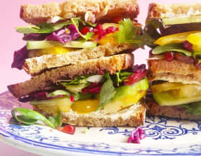 Club sandwich veggie