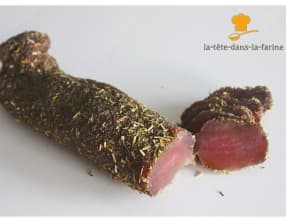 Filet mignon de porc séché