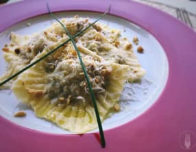 Ravioles aux noisettes