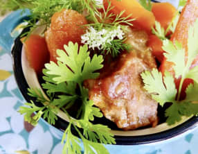 Sauté de veau aux carottes
