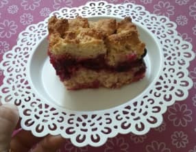 Gâteau polonais à la cannelle et aux prunes