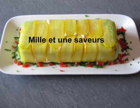 Terrine de courgettes et chèvre frais