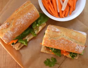 Banh mi végétarien