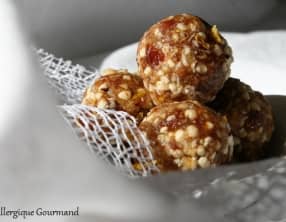 Energy balls citron-quinoa, bio