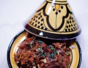 Dip de tomates séchées au thym