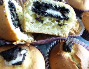 Muffins aux biscuits Oreo